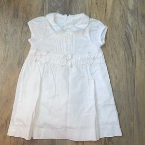 Natalys baby girl white dress